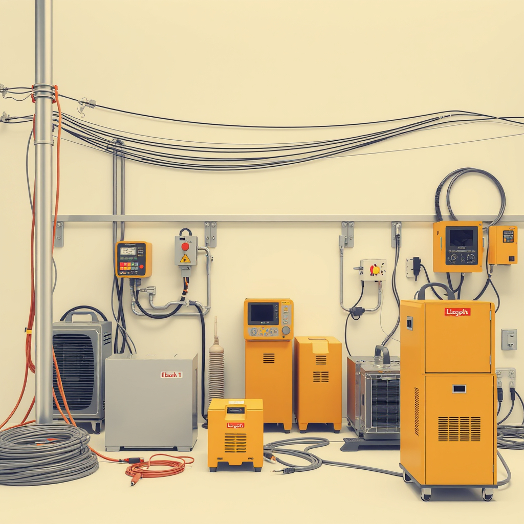 Industrial electrical equipment and panel assembly at Power Equipments